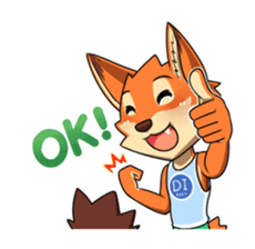 Anun, The Silly Fox sticker #3397549
