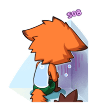 Anun, The Silly Fox sticker #3397550