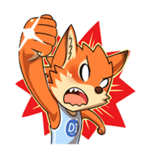 Anun, The Silly Fox sticker #3397552
