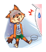 Anun, The Silly Fox sticker #3397553