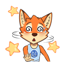 Anun, The Silly Fox sticker #3397556