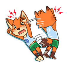 Anun, The Silly Fox sticker #3397558