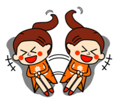 Lovey-dovey couple life sticker #3397900