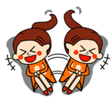 Lovey-dovey couple life sticker #3397900