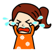 Lovey-dovey couple life sticker #3397908