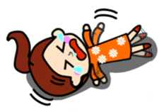 Lovey-dovey couple life sticker #3397909