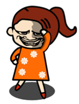 Lovey-dovey couple life sticker #3397910