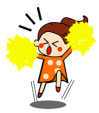 Lovey-dovey couple life sticker #3397913