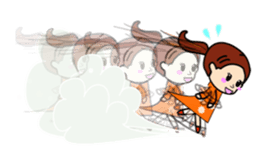 Lovey-dovey couple life sticker #3397915