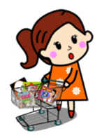 Lovey-dovey couple life sticker #3397916