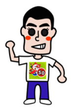 Lovey-dovey couple life sticker #3397927