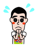 Lovey-dovey couple life sticker #3397928