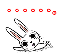 Strange rabbit Sticker vol.5 sticker #3397979