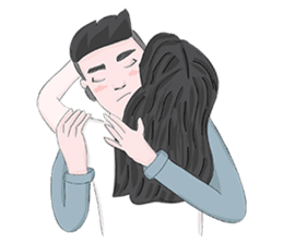 LEA & RYUU (Couple Love Stickers) sticker #3398093