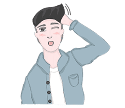 LEA & RYUU (Couple Love Stickers) sticker #3398097