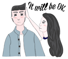 LEA & RYUU (Couple Love Stickers) sticker #3398099