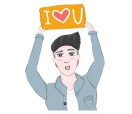 LEA & RYUU (Couple Love Stickers) sticker #3398111