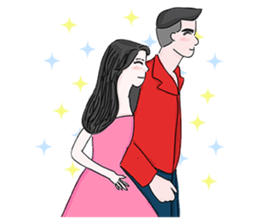 LEA & RYUU (Couple Love Stickers) sticker #3398115