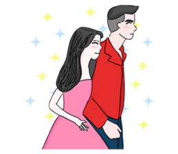 LEA & RYUU (Couple Love Stickers) sticker #3398115