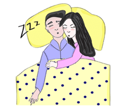 LEA & RYUU (Couple Love Stickers) sticker #3398117