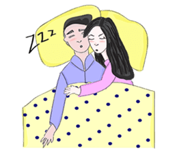 LEA & RYUU (Couple Love Stickers) sticker #3398117