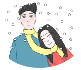 LEA & RYUU (Couple Love Stickers) sticker #3398125