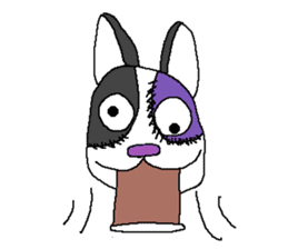 Zombie dog sticker #3398132