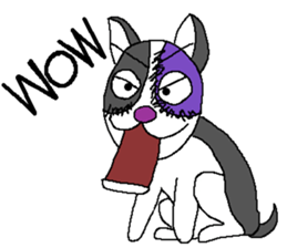 Zombie dog sticker #3398135