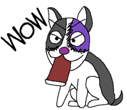 Zombie dog sticker #3398135