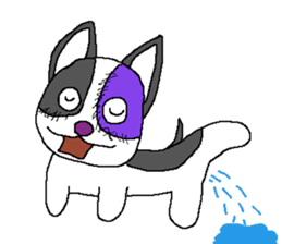 Zombie dog sticker #3398140