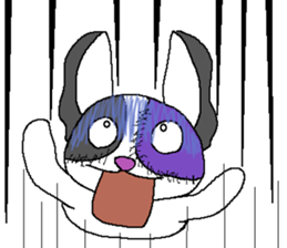 Zombie dog sticker #3398141