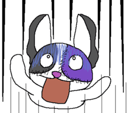 Zombie dog sticker #3398141