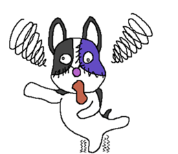 Zombie dog sticker #3398143