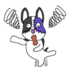 Zombie dog sticker #3398143