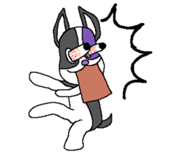 Zombie dog sticker #3398145