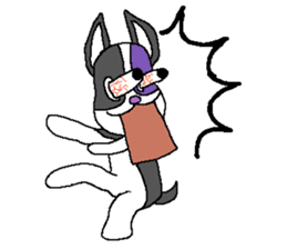 Zombie dog sticker #3398145