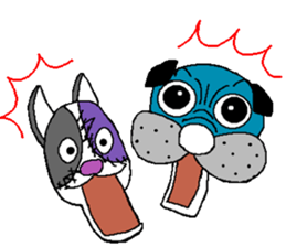 Zombie dog sticker #3398147