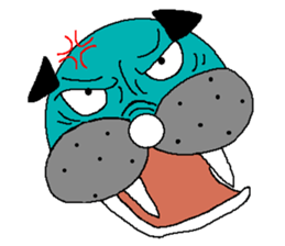 Zombie dog sticker #3398148