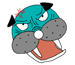 Zombie dog sticker #3398148