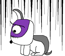 Zombie dog sticker #3398149