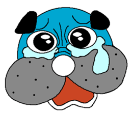 Zombie dog sticker #3398150