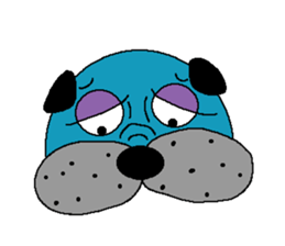 Zombie dog sticker #3398151