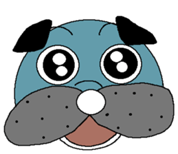 Zombie dog sticker #3398153