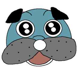 Zombie dog sticker #3398153