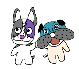 Zombie dog sticker #3398155