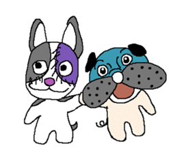 Zombie dog sticker #3398155