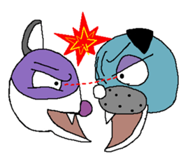 Zombie dog sticker #3398156