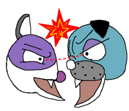 Zombie dog sticker #3398156