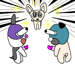 Zombie dog sticker #3398157