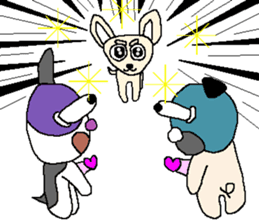 Zombie dog sticker #3398157